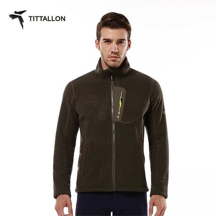Men's Polartec Thermal PRO Mid-Layer Jacket Breathable Windproof Fleece Jacket